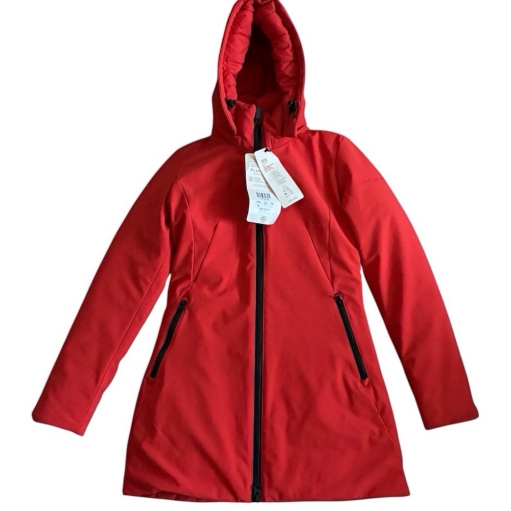 ❤️Save the Duck plum tech coat‎ size XS NWT